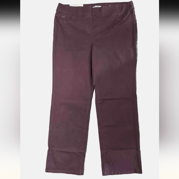 Nine West Pants - Nine West Burgundy Pants